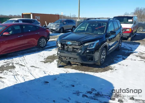 2022 Subaru Forester Premium from USA, damaged, VIN JF2SKADC9NH436207